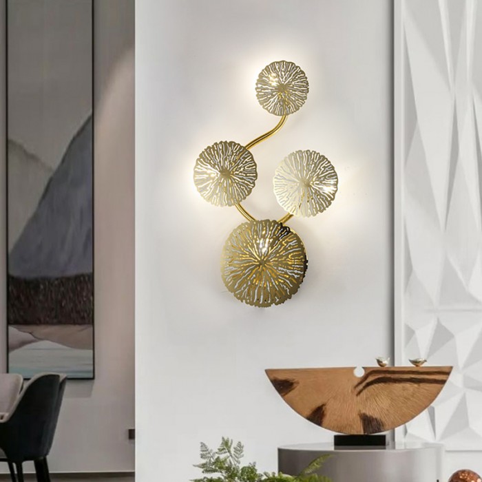 Lotus Leaf wall lamp