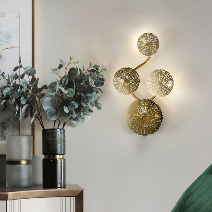 Lotus Leaf wall lamp