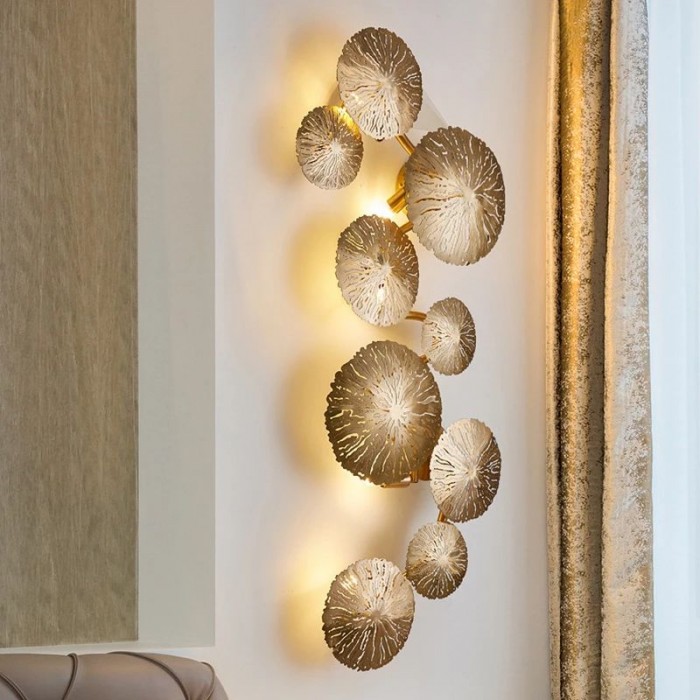 Lotus Leaf wall lamp