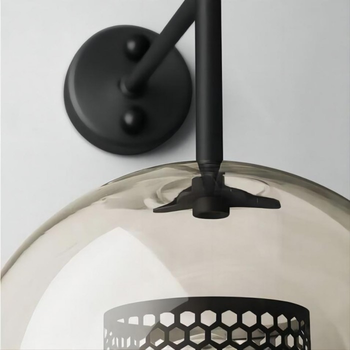 Tiffany Chiswick Glass Wall Lights Indoor for Bedroom Living Room