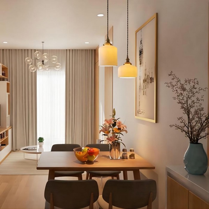 Sjöborre art deco hanging lamp