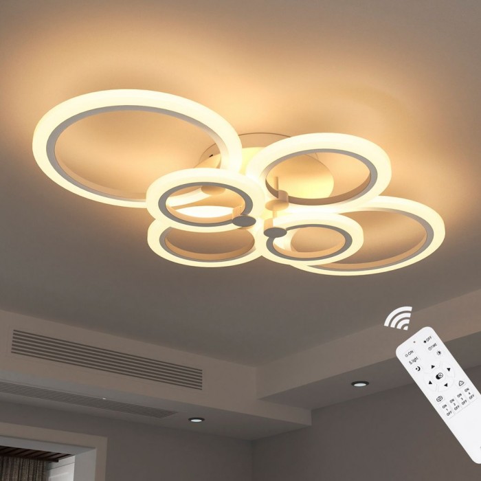 Акриловая потолочная лампа с регулируемой яркостью