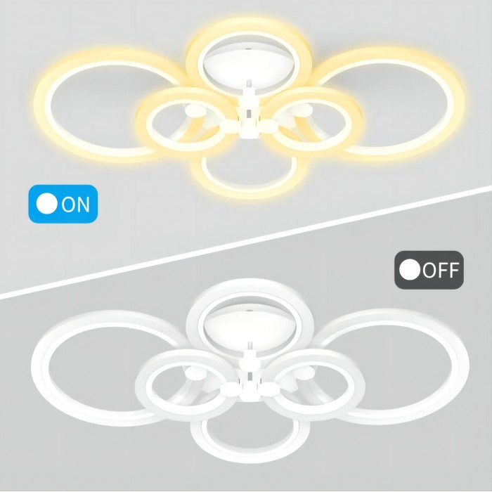 Dimmable Acrylic Ceiling Lamp