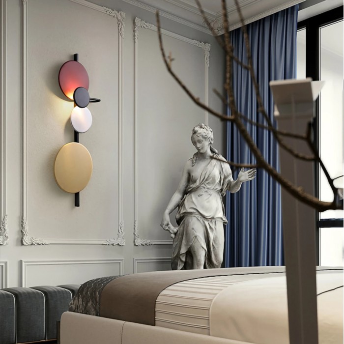 Настенный светильник планета