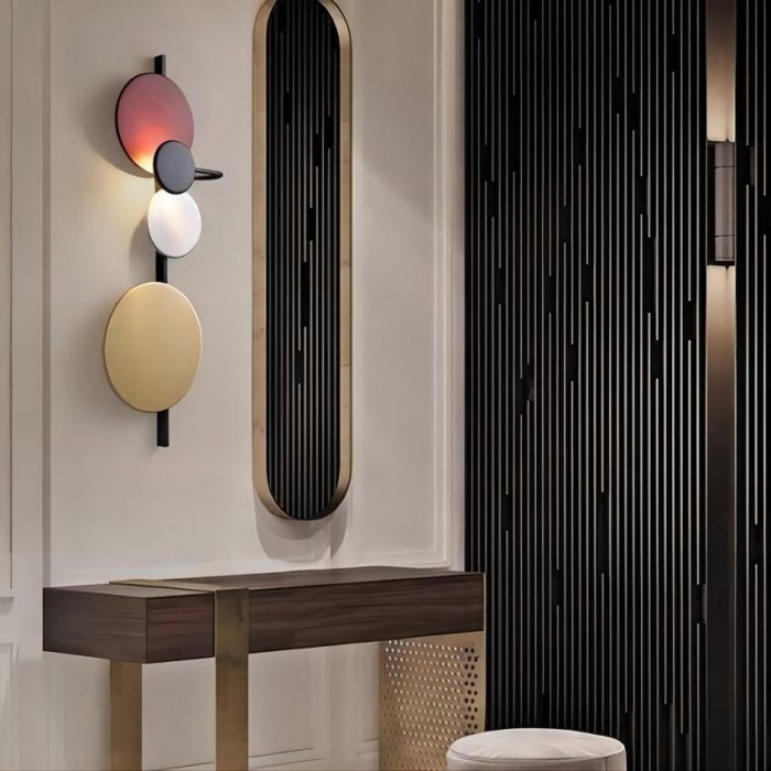 Настенный светильник планета