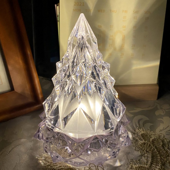 Настольная лампа с хрустальной батареей Iceberg