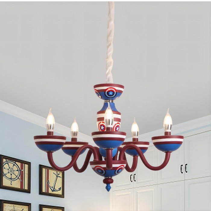Captain America Pendant Lamp