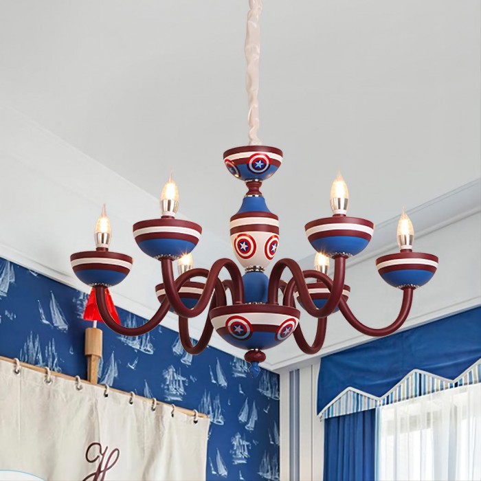 Captain America Pendant Lamp