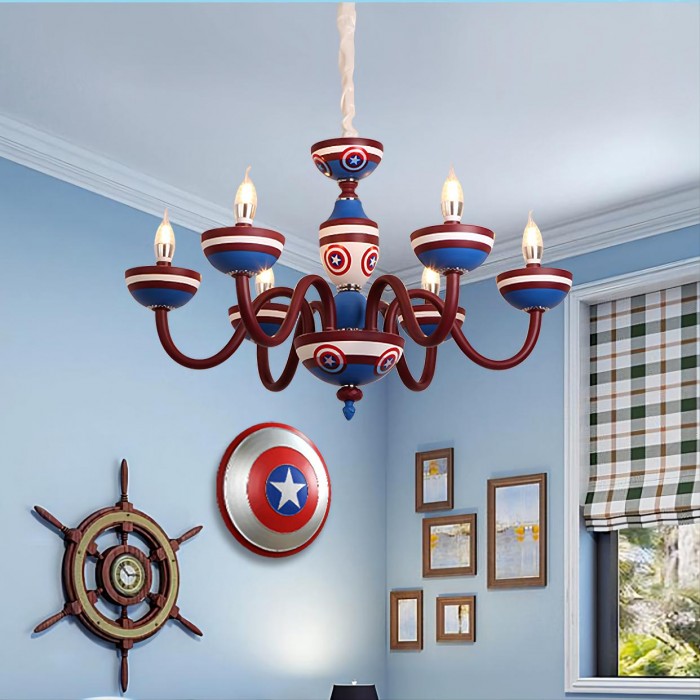 Captain America Pendant Lamp