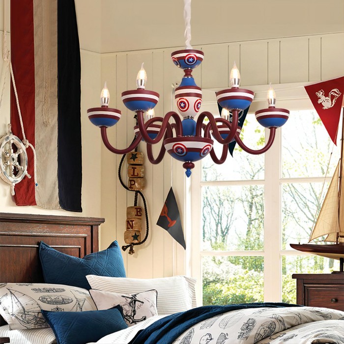 Captain America Pendant Lamp