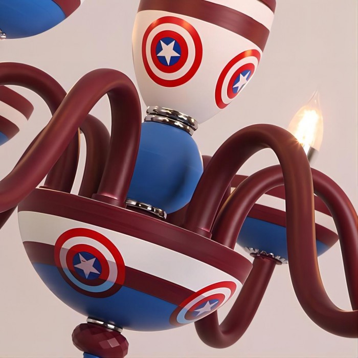 Captain America Pendant Lamp