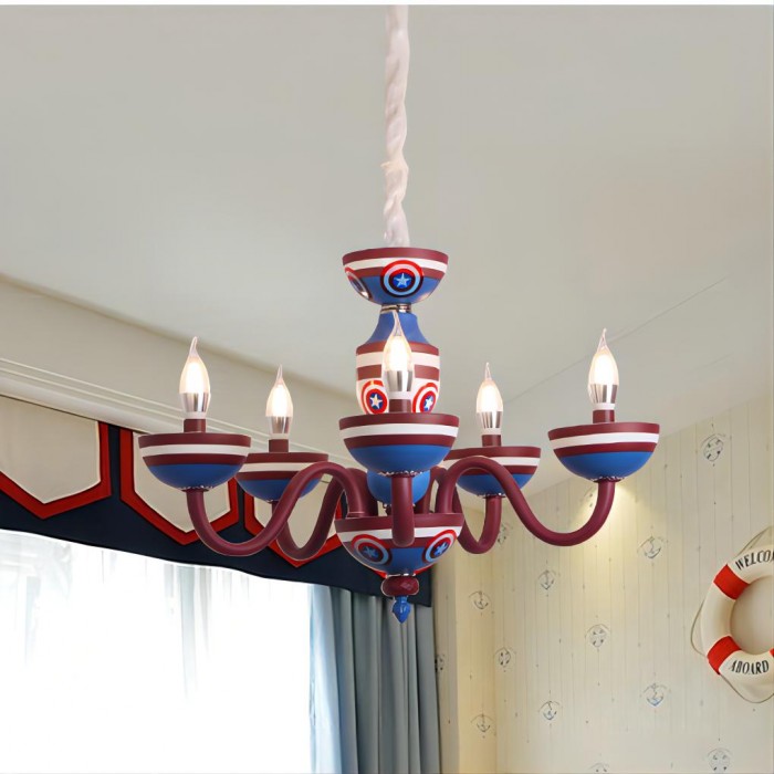 Captain America Pendant Lamp