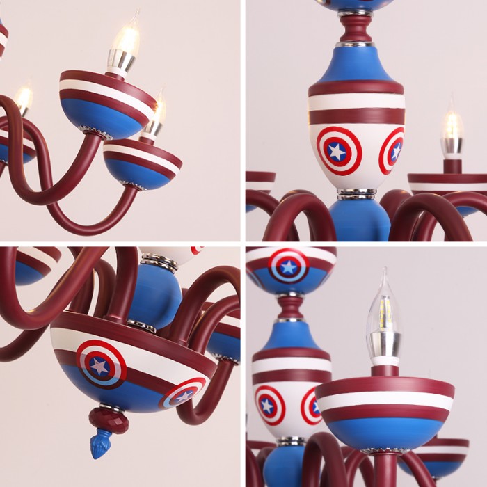 Captain America Pendant Lamp