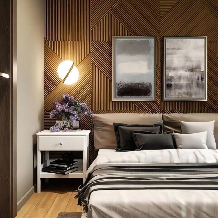 Crescent pendant lamp