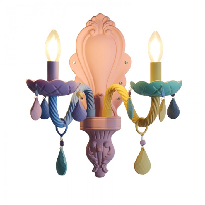Children's Room Macaron Wall lamp