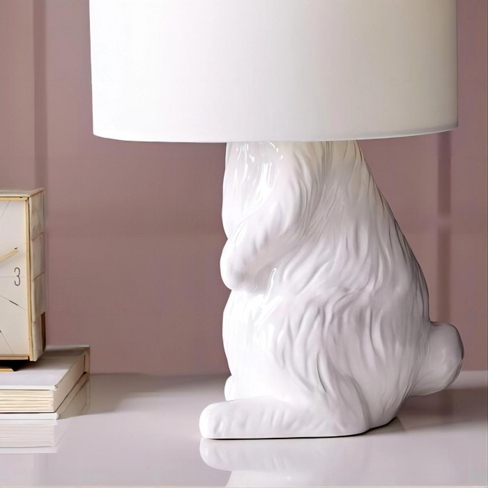 кролик настольная лампа