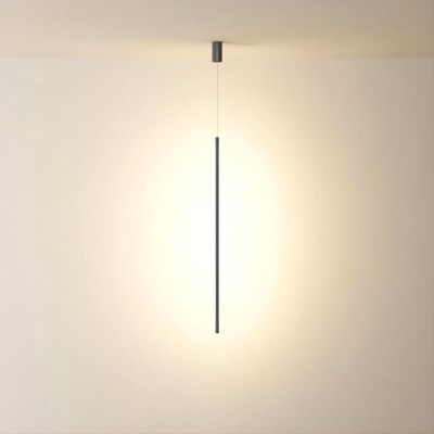 Industrial LED Black Pendant Light Fixture for Kitchen Island Bedroom