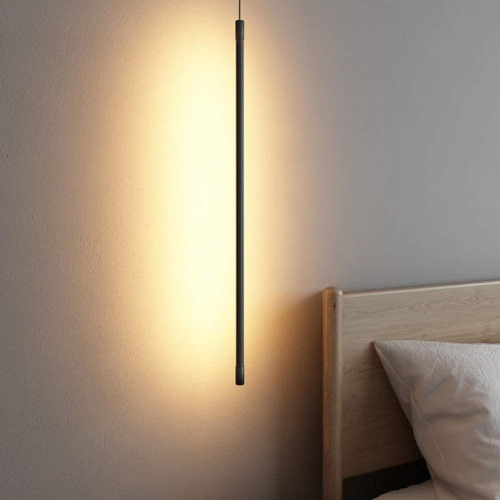 Industrial LED Black Pendant Light Fixture for Kitchen Island Bedroom