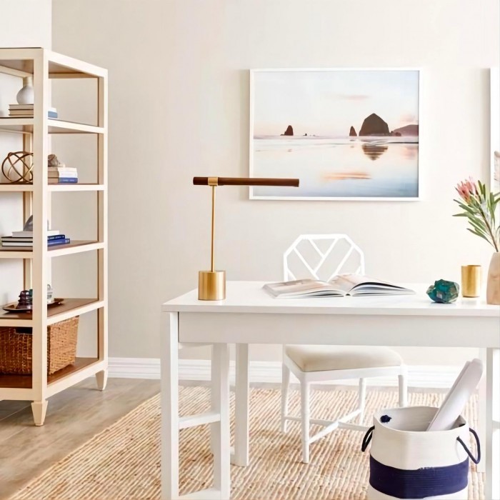 Линейная деревянная светодиодная настольная лампа