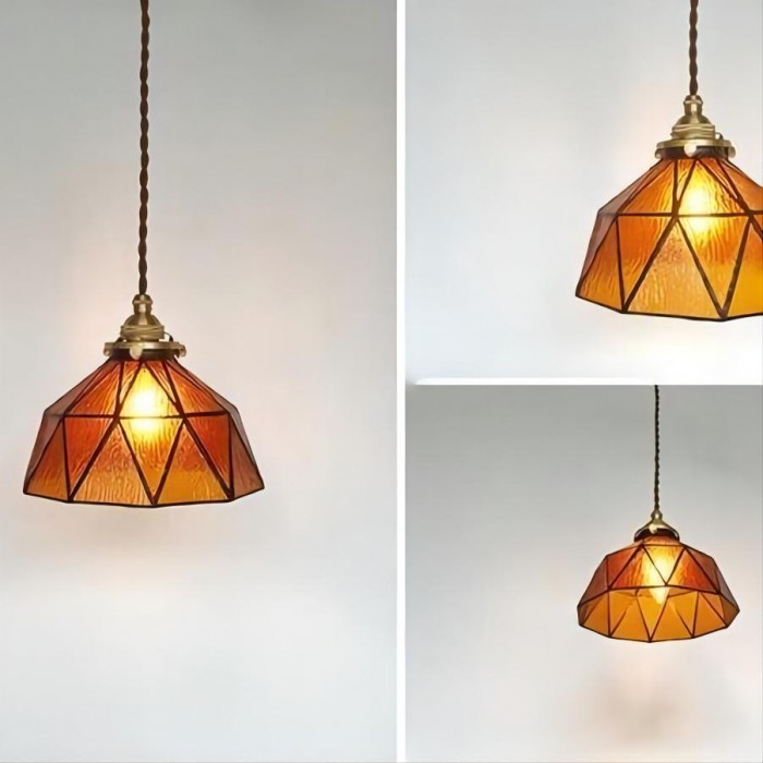 Glass Bowl Pendant Lamp