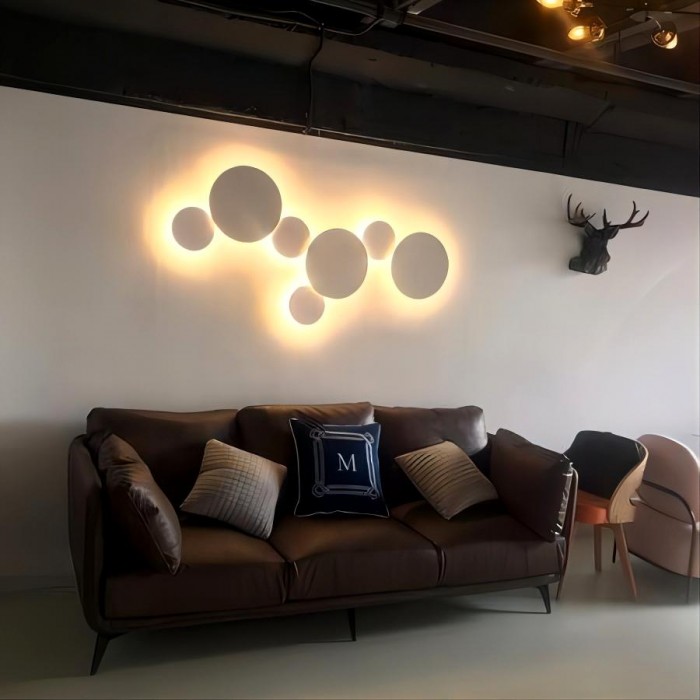 Puck Wall Art Wall Lamp