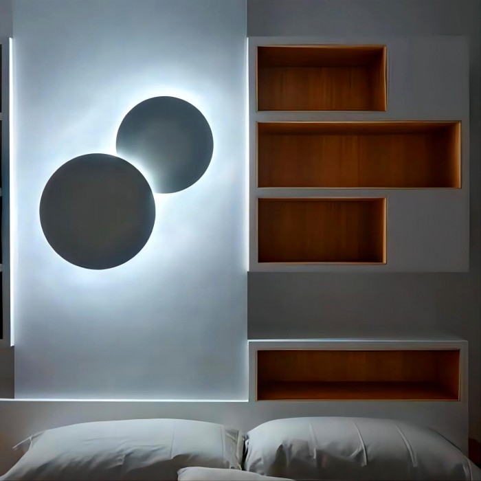 Puck Wall Art Wall Lamp
