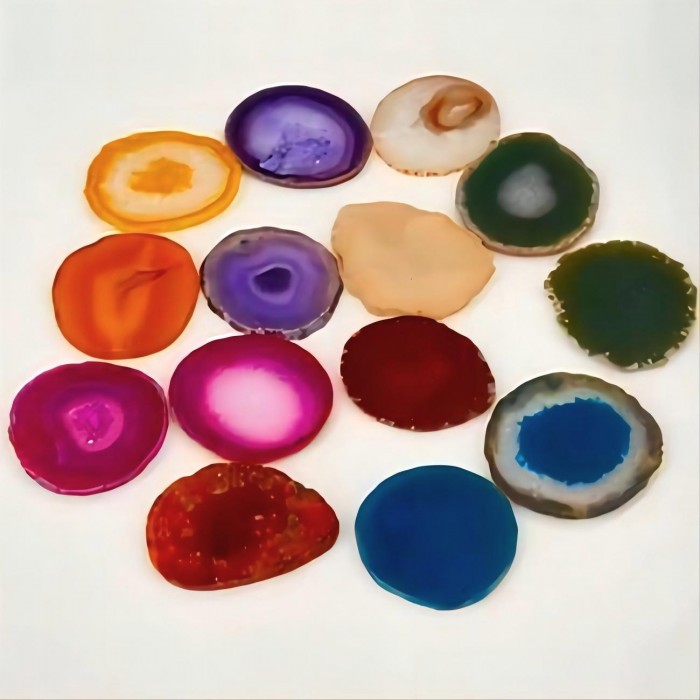 Paste agate chandelier