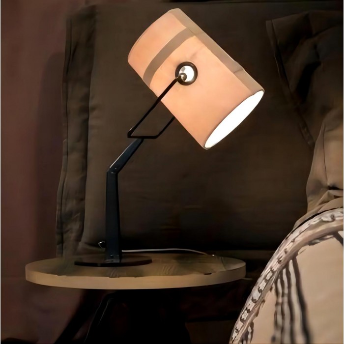 Fork table lamp