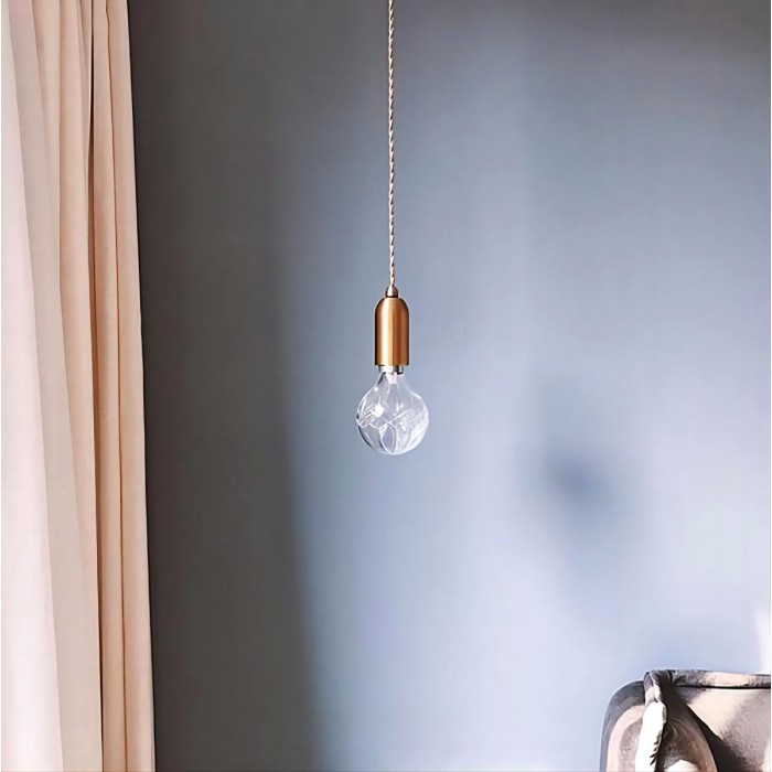 crystal ball pendant lamp