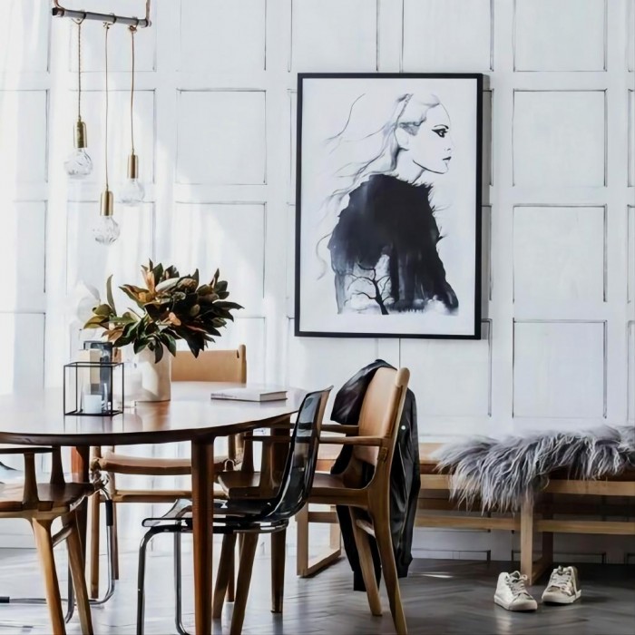 crystal ball pendant lamp