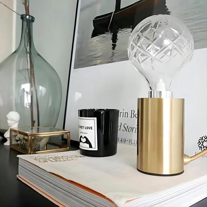 crystal ball table lamp