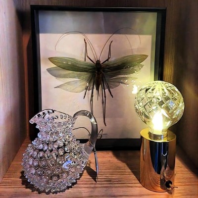 crystal ball table lamp