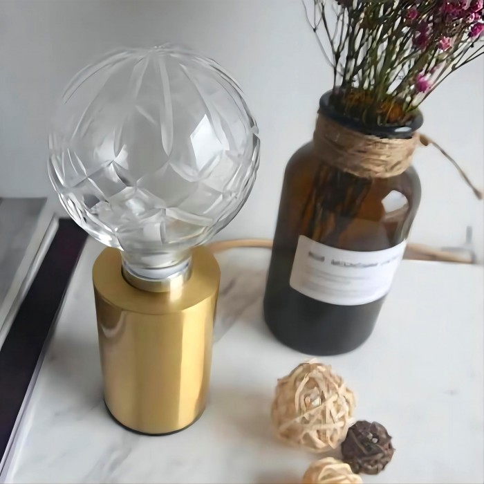 crystal ball table lamp