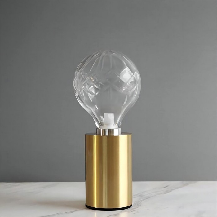 crystal ball table lamp