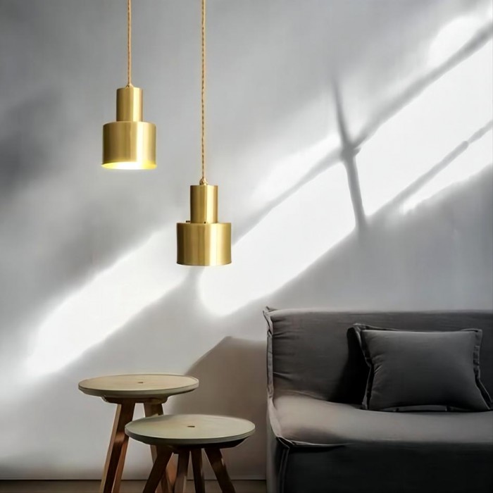 Brass Hanging Lamp