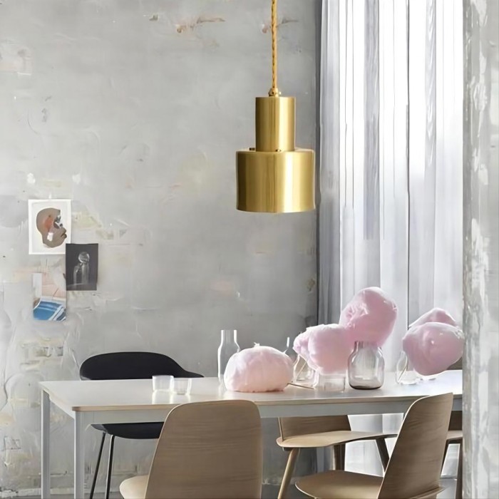 Brass Hanging Lamp
