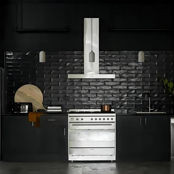 U concrete pendant lamp