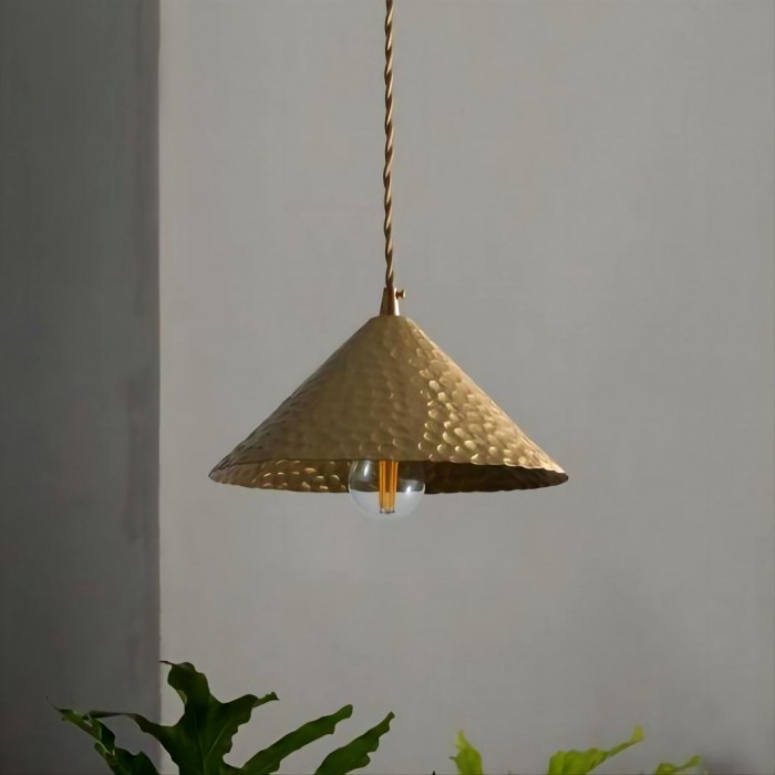 Faded hanging lamp