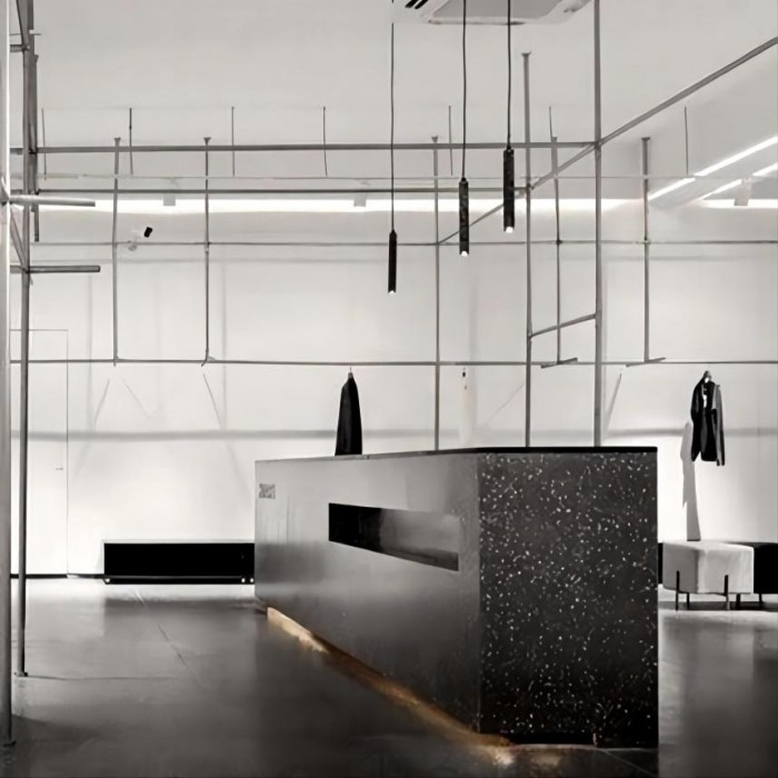 Bang concrete tube pendant lamp