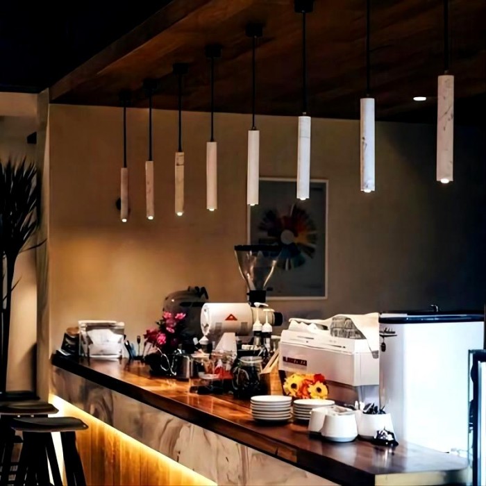 Bang concrete tube pendant lamp