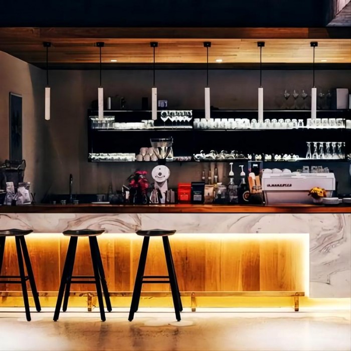 Bang concrete tube pendant lamp