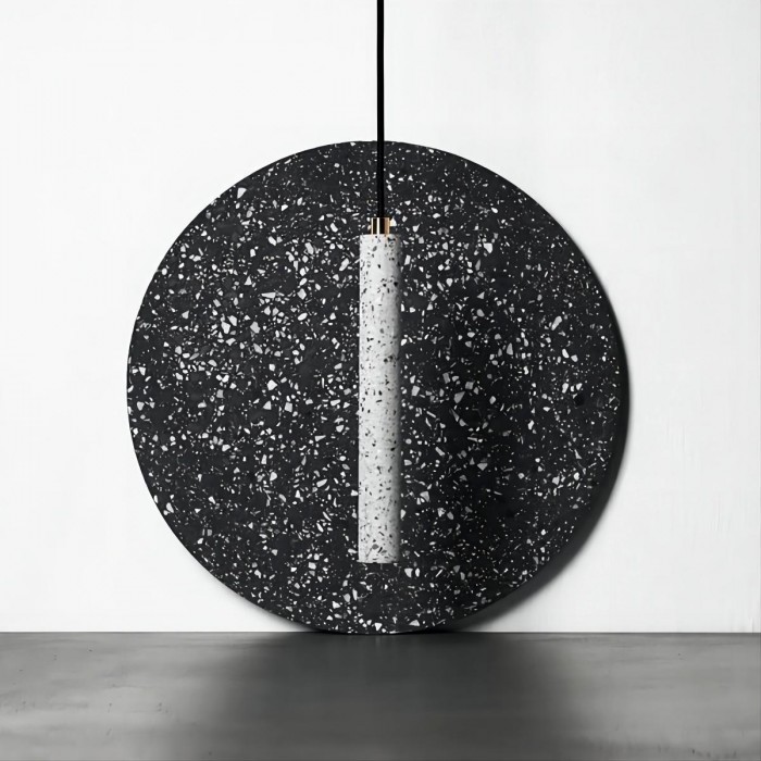 Bang concrete tube pendant lamp