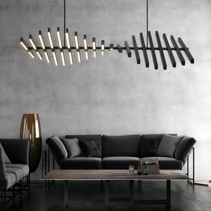 Rhythm chandelier