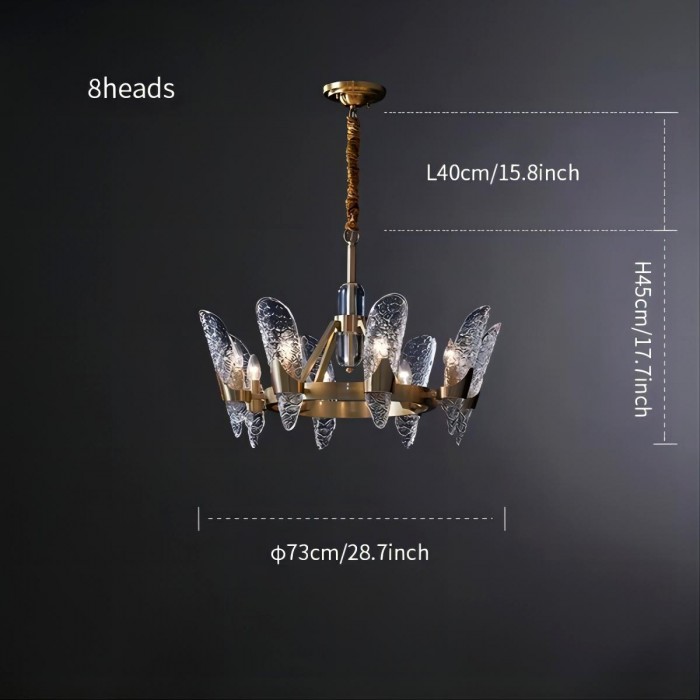 Royal chandelier brass