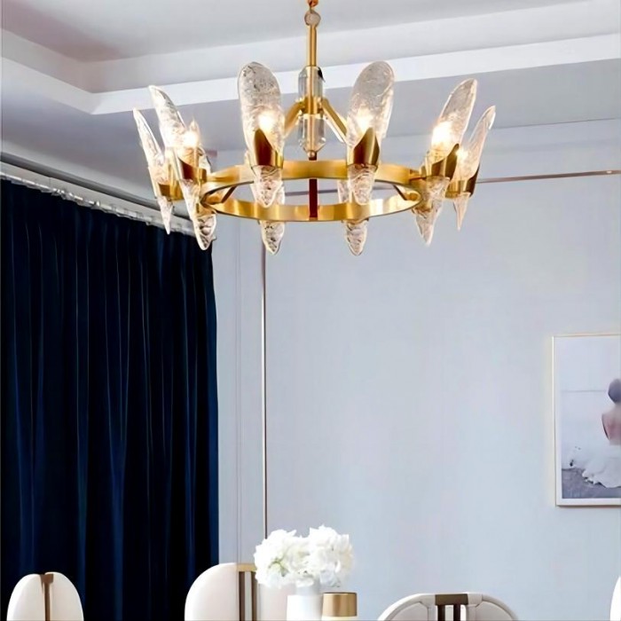 Royal chandelier brass