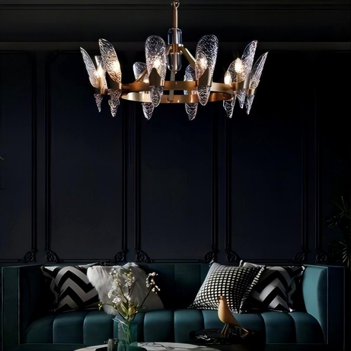 Royal chandelier brass