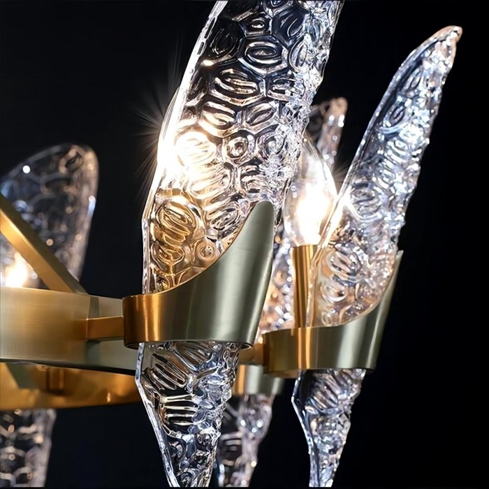 Royal chandelier brass