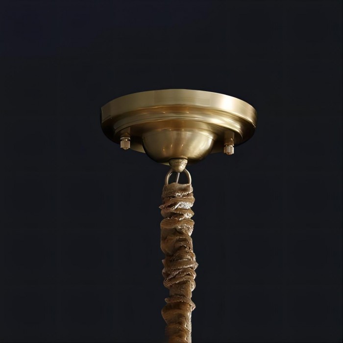 Royal chandelier brass