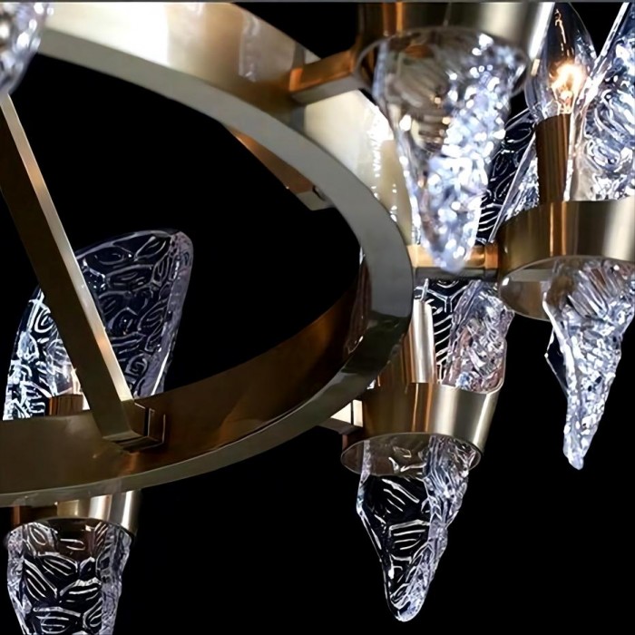 Royal chandelier brass