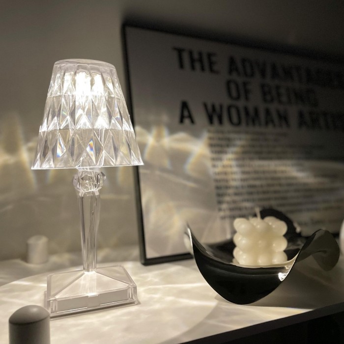 Battery LED Table Lamp